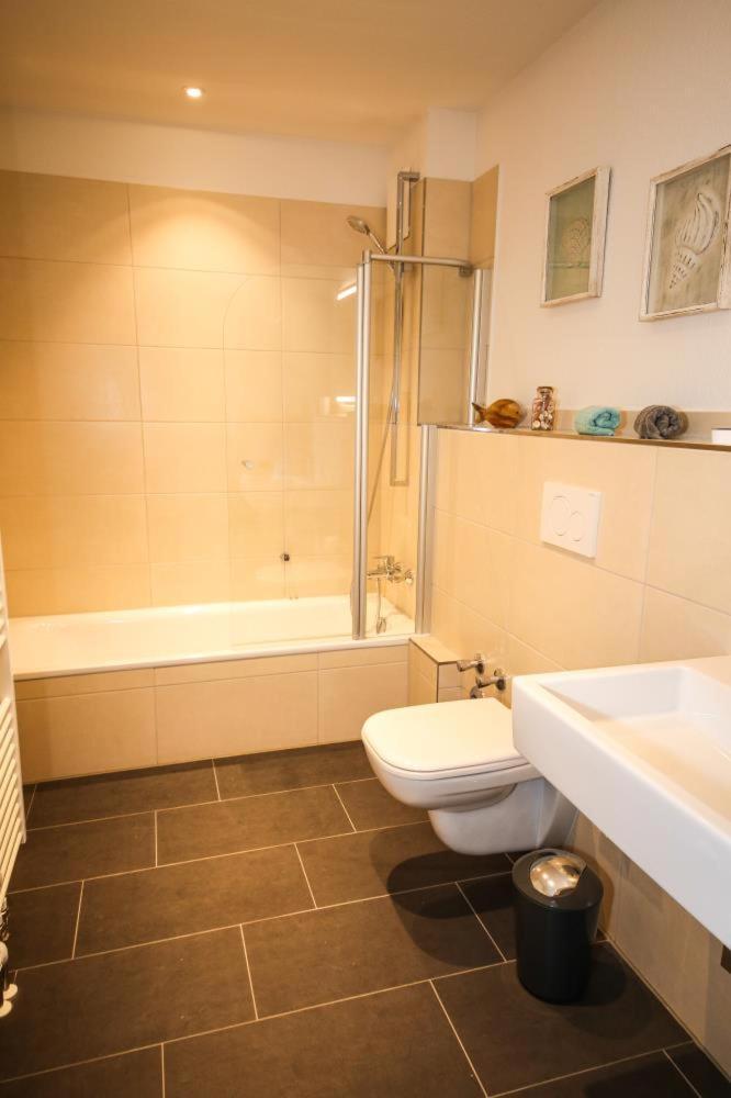 Ferienwohnung Strandvilla Augustusbad 17 ชาร์บอยท์ซ ภายนอก รูปภาพ