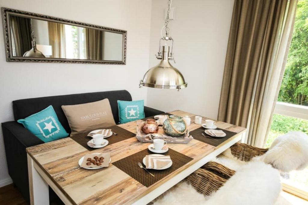 Ferienwohnung Strandvilla Augustusbad 17 ชาร์บอยท์ซ ภายนอก รูปภาพ